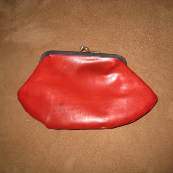 La Marquise Needlepoint Purse Handbag Leather Vintage - Picture 13 of 15